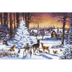 LetiStitch, kit Christmas Wood (SLETI947)