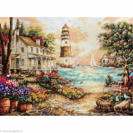 LetiStitch, kit Cottage ba the Sea (SLETI962)