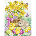 LetiStitch, kit Easter Rabbit and Chicks (SLETIL8033)