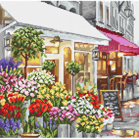 LetiStitch, kit Flower Shop (SLETI986)