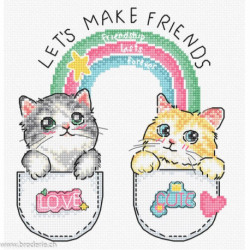 LetiStitch, kit Let's make friends! (SLETIL8043)