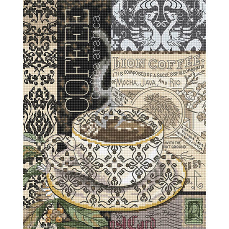 LetiStitch, kit Lion Coffee B (SLETI993)