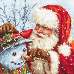 LetiStitch, kit Santa Claus and Snowman (SLETI919)