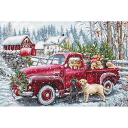 LetiStitch, kit Snowman and Santa (SLETIL8014)