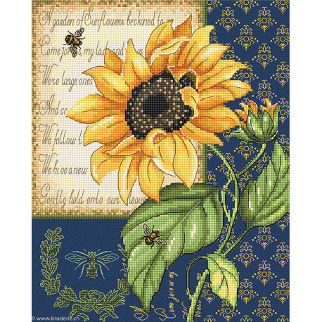 LetiStitch, kit Sunflower Melody (SLETI998)