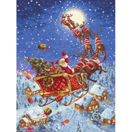 LetiStitch, kit the reindeers on its way (SLETI958)