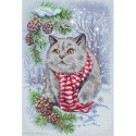 LetiStitch, kit Winter Cat (SLETIL8997)