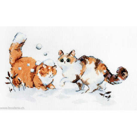 LetiStitch, kit Winter Kitties (SLETIL8813)