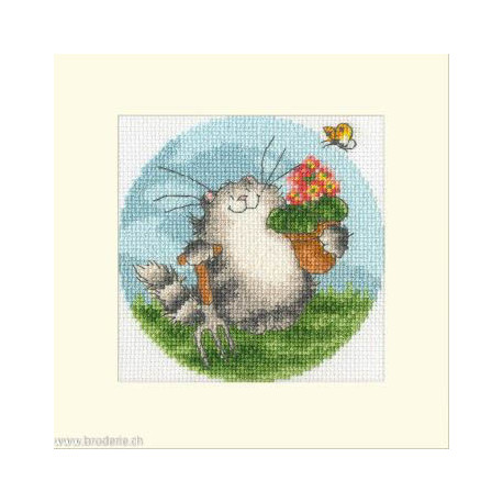 Bothy Threads, kit carte de voeux Seeds Of Love (BOXGC46)