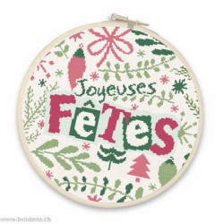 LiliPoints, Grille Joyeuses Fêtes (N043)