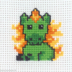 Permin, kit enfant licorne verte (PE14-3380)