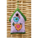 Permin, kit Maison d'oiseau violet (PE01-4102)