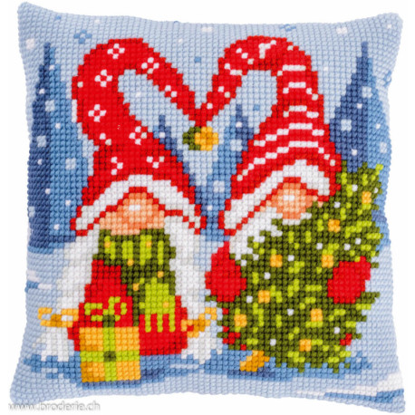 Vervaco, kit coussin Gnômes de Noël (PN0201600)