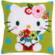 Vervaco, kit coussin Hello Kitty floral (PN0205073)