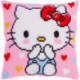 Vervaco, kit coussin Hello Kitty Kiss Kiss (PN0205078)