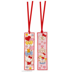 Vervaco, kit lot de 2 marque-page Hello Kitty (PN0205308)