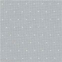 Zweigart, Lin Belfast 12.6 fils/cm gris à petits points (3609-7479)