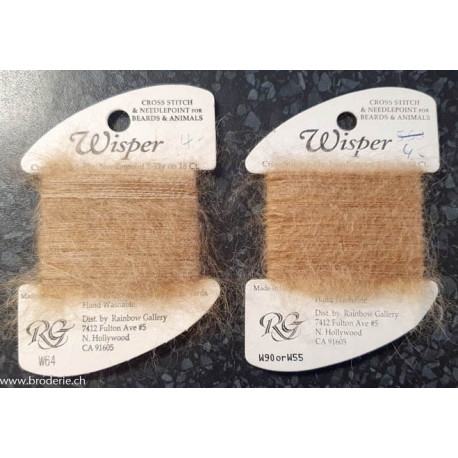 Wisper, échevette Mohair beige foncé (MOHBF)