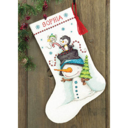 Dimensions, kit Jolly Trio Stocking (DIM08937)