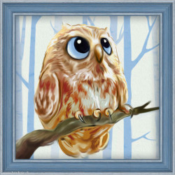 Artibalta, kit diamant Chouettes - Owl (AZ-1550)