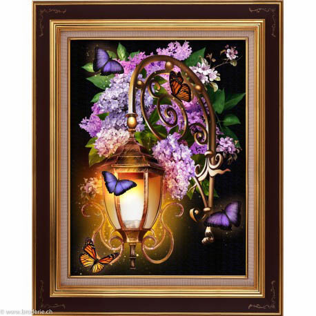 Artibalta, kit diamant Lantern and Lilac (AZ-1722)