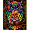 Artibalta, kit diamant Rainbow Owl (AM-1726)