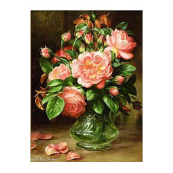 Artibalta, kit diamant Roses in a vase (AM-4047)