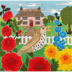 Bothy Thread, kit Long Stitch - Cottage Garden (BOSSKH2)