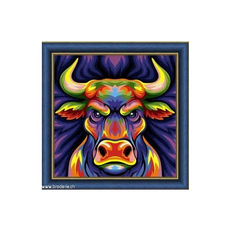 Artibalta, kit diamant Coloured bull (AZ-1884)