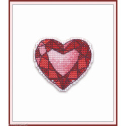 Oven, mini-kit Badge-Heart (OV1173)