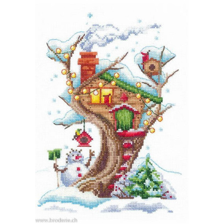 Andriana, kit Houses in the trees. Snowy (SAND-23)