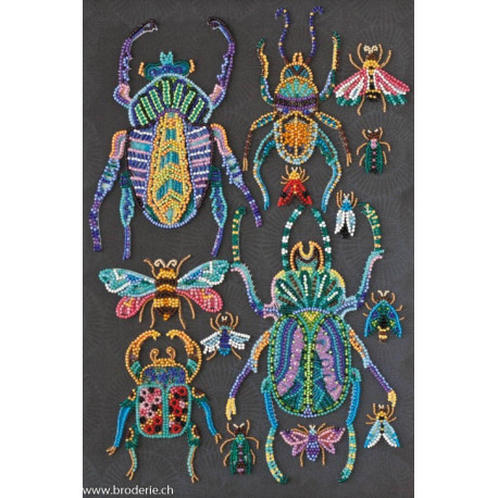 Abris Art, kit perles Beetles (AAB-730)