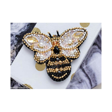 Abris Art, kit perles Decoration Golden bee (AAD-066)