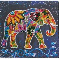 Abris Art, kit perles Indian elephant (AAMB-046)