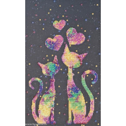 Abris Art, kit perles Kittens' purrings (AAB-744)