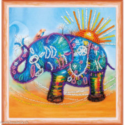 Abris Art, kit perles Neon elephant (AAM-149)