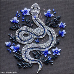 Abris Art, kit perles Silver serpentine (AAM-255)