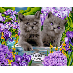 ArtCity, kit diamant British kittens (ACDP045)