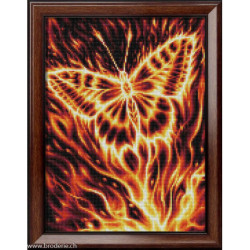 Artibalta, kit diamant Fire butterfly (AZ-1854)