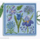 Bonheur des Dames, kit Etui à aiguilles Fleurs bleues (BD3483)