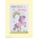 Bothy Threads, kit carte de voeux Magical Birthday (BOXGC49)