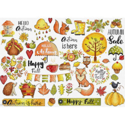 LetiStitch, kit Autumn Sampler (SLETIL8221)