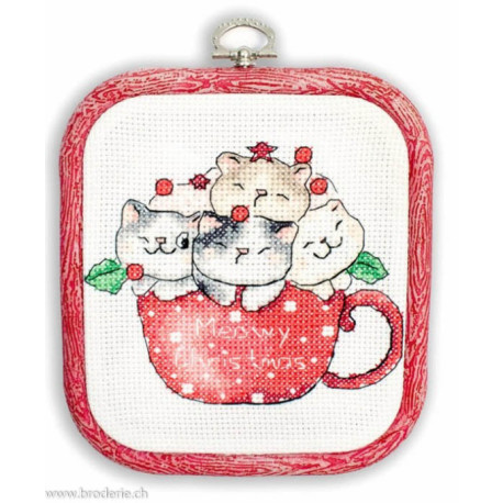 LetiStitch, kit Meowy Christmas (SLETIL8080)