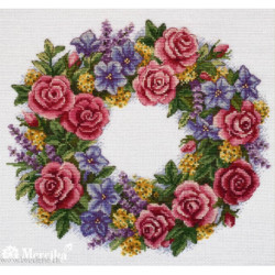 Merejka, kit Rose Wreath (MEK-238)