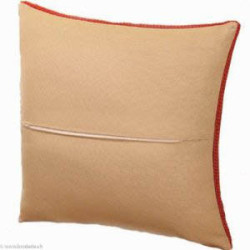 Vervaco, dos de coussin carré coloris beige (PN0021054)