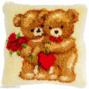 Vervaco, kit coussin deux oursons amoureux (PN0197658)