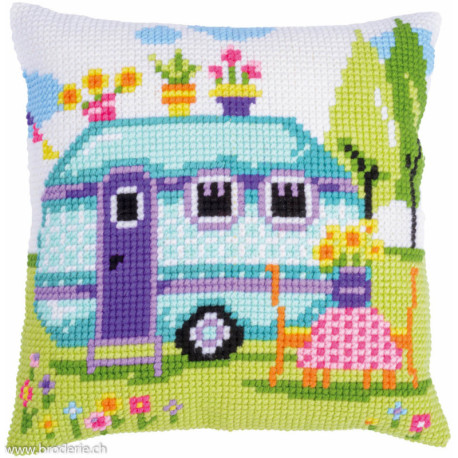 Vervaco, kit coussin les vacances (PN0200856)