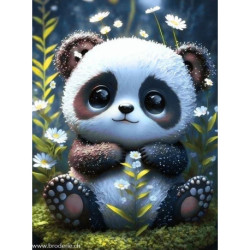 Wizardi, kit diamant Panda (WIWD3073)