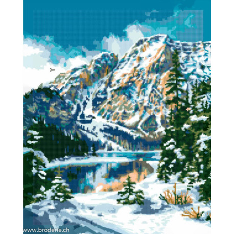 ArtCity, kit diamant Winter in the mountains (ACDP406)