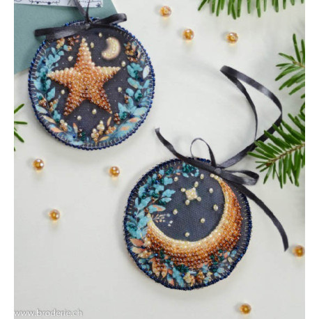 Abris Art, kit perles Decoration Star, shine! (AABT-037)